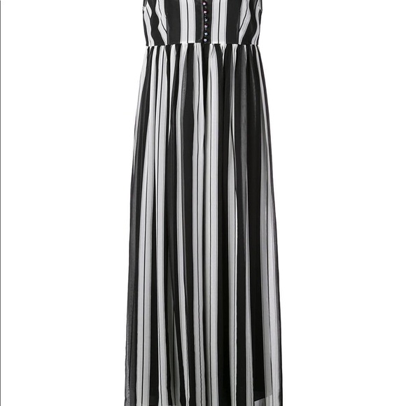 Marc Jacobs Striped MIDI Dress 100% Silk - Picture 3 of 8